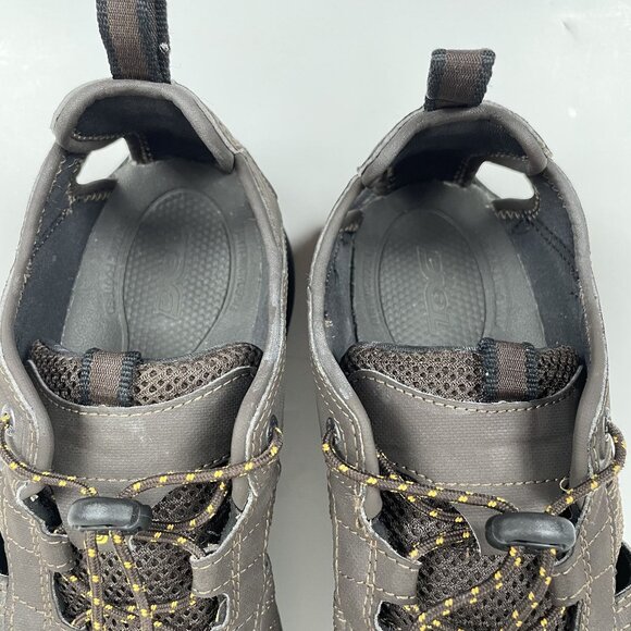 Teva Mens Size 9 Forebay Fisherman Sport Hiking Sandals Black ShocPad - Picture 6 of 8